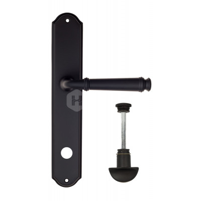 Дверная ручка Fratelli Cattini Farfalla FCT2144 WC-2 PL02-NM матовый черный