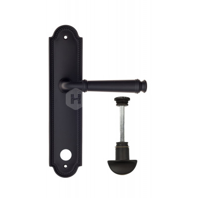 Дверная ручка Fratelli Cattini Farfalla FCT2145 WC-2 PL248-NM матовый черный