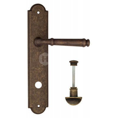 Дверная ручка Fratelli Cattini Farfalla FCT2075 WC-2 PL257-BA античная бронза