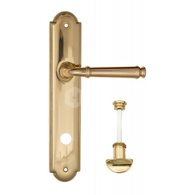 Дверная ручка Fratelli Cattini Farfalla FCT1651 WC-2 PL257-OLV полированная латунь