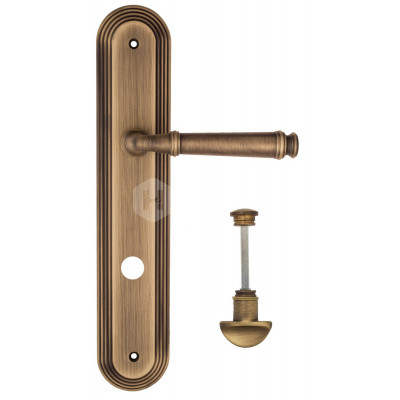 Дверная ручка Fratelli Cattini Farfalla FCT2102 WC-2 PL288-BY матовая бронза