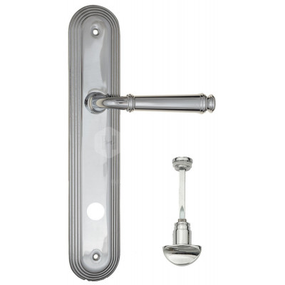 Дверная ручка Fratelli Cattini Farfalla FCT1637 WC-2 PL288-CR полированный хром
