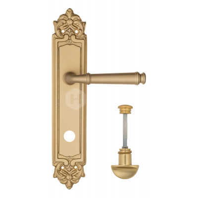 Дверная ручка Fratelli Cattini Farfalla FCT2118 WC-2 PL96-BS матовая латунь Дверная ручка Fratelli Cattini Farfalla FCT2118 WC-2 PL96-BS матовая латунь