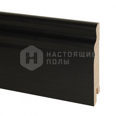 Шпонированный плинтус Pedross SEG100 Дуб Черный, 2500*95*14.5 мм