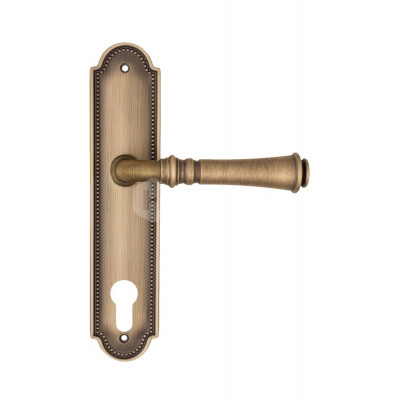 Дверная ручка Fratelli Cattini Gracia FCT1493 CYL PL248-BY матовая бронза Дверная ручка Fratelli Cattini Gracia FCT1493 CYL PL248-BY матовая бронза