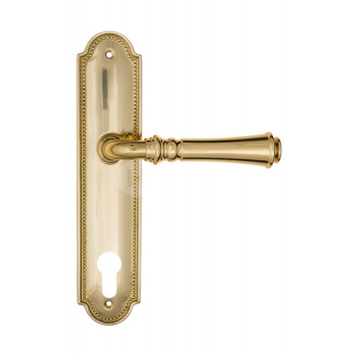 Дверная ручка Fratelli Cattini Gracia FCT1478 CYL PL248-OLV полированная латунь