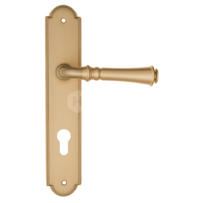 Дверная ручка Fratelli Cattini Gracia FCT1509 CYL PL257-BS матовая латунь