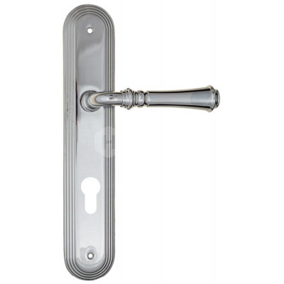 Дверная ручка Fratelli Cattini Gracia FCT1465 CYL PL288-CR полированный хром Дверная ручка Fratelli Cattini Gracia FCT1465 CYL PL288-CR полированный хром