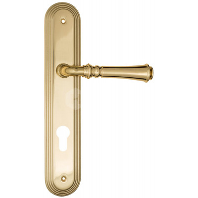 Дверная ручка Fratelli Cattini Gracia FCT1480 CYL PL288-OLV полированная латунь