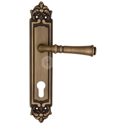 Дверная ручка Fratelli Cattini Gracia FCT1496 CYL PL96-BY матовая бронза