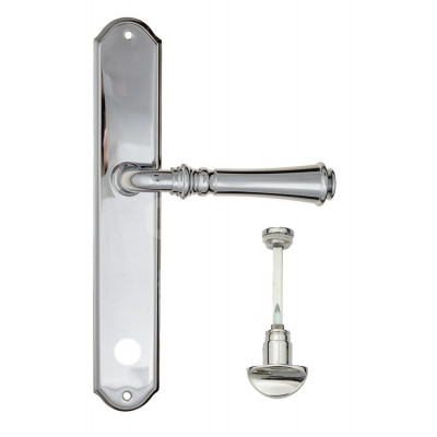 Дверная ручка Fratelli Cattini Gracia FCT1472 WC-2 PL02-CR полированный хром