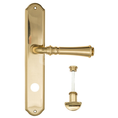 Дверная ручка Fratelli Cattini Gracia FCT1487 WC-2 PL02-OLV полированная латунь