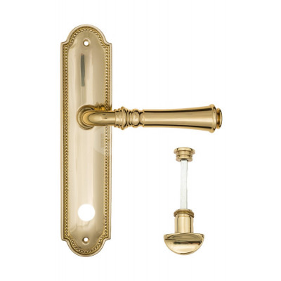 Дверная ручка Fratelli Cattini Gracia FCT1488 WC-2 PL248-OLV полированная латунь