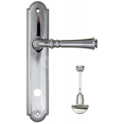 Дверная ручка Fratelli Cattini Gracia FCT1474 WC-2 PL257-CR полированный хром