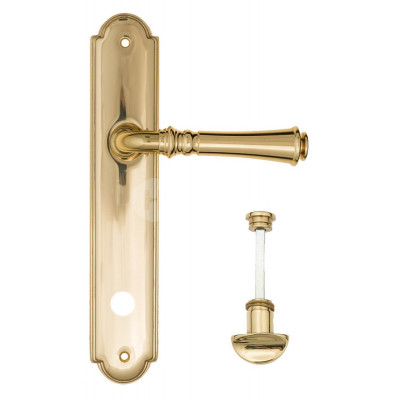 Дверная ручка Fratelli Cattini Gracia FCT1489 WC-2 PL257-OLV полированная латунь