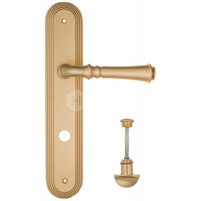 Дверная ручка Fratelli Cattini Gracia FCT1520 WC-2 PL288-BS матовая латунь