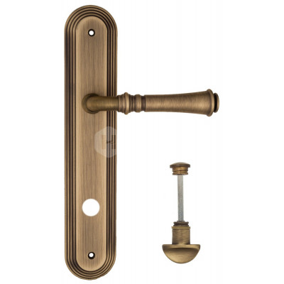 Дверная ручка Fratelli Cattini Gracia FCT1505 WC-2 PL288-BY матовая бронза