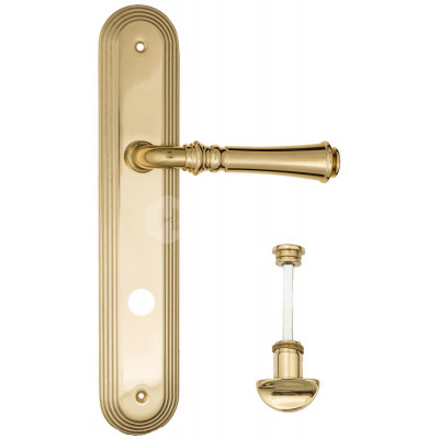 Дверная ручка Fratelli Cattini Gracia FCT1490 WC-2 PL288-OLV полированная латунь Дверная ручка Fratelli Cattini Gracia FCT1490 WC-2 PL288-OLV полированная латунь