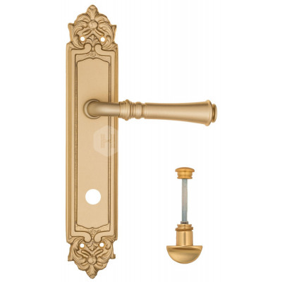 Дверная ручка Fratelli Cattini Gracia FCT1521 WC-2 PL96-BS матовая латунь