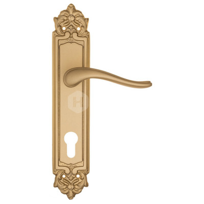 Дверная ручка Fratelli Cattini Lavera FCT1436 CYL PL96-BS матовая латунь