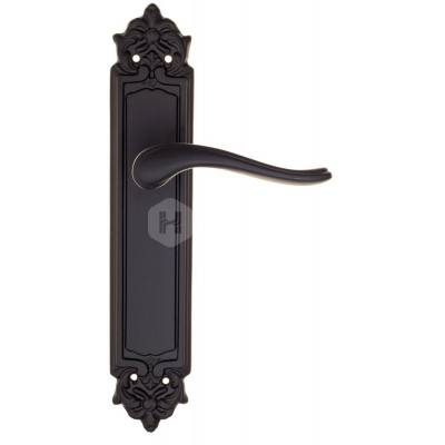 Дверная ручка Fratelli Cattini Lavera FCT1345 PL96-NM матовый черный