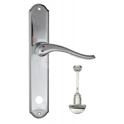 Дверная ручка Fratelli Cattini Lavera FCT1342 WC-2 PL02-CR полированный хром