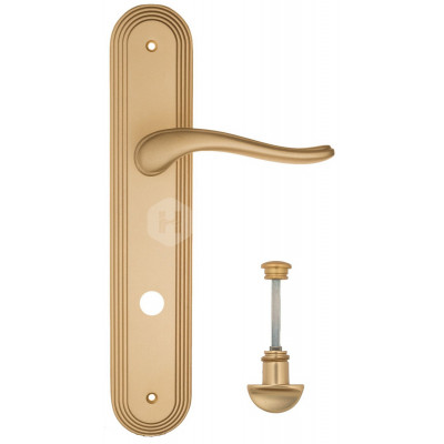 Дверная ручка Fratelli Cattini Lavera FCT1445 WC-2 PL288-BS матовая латунь