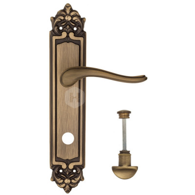 Дверная ручка Fratelli Cattini Lavera FCT1327 WC-2 PL96-BY матовая бронза