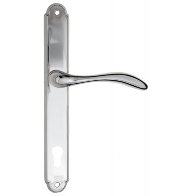 Дверная ручка Fratelli Cattini Luccia FCT2616 CYL PL01-CR полированный хром