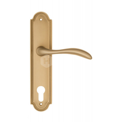 Дверная ручка Fratelli Cattini Luccia FCT1584 CYL PL248-BS матовая латунь