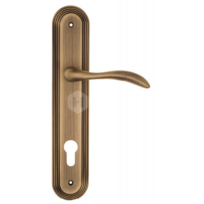 Дверная ручка Fratelli Cattini Luccia FCT1571 CYL PL288-BY матовая бронза