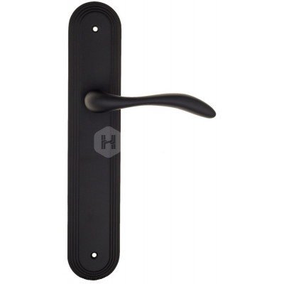 Дверная ручка Fratelli Cattini Luccia FCT1530 PL288-NM матовый черный