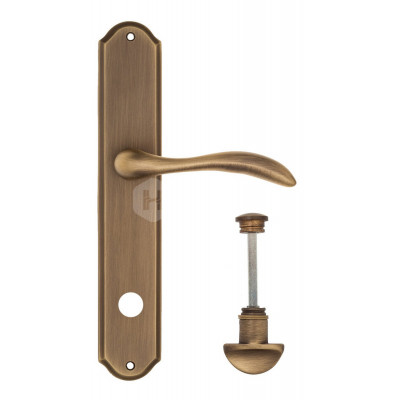 Дверная ручка Fratelli Cattini Luccia FCT1578 WC-2 PL02-BY матовая бронза