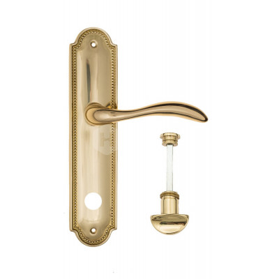 Дверная ручка Fratelli Cattini Luccia FCT1563 WC-2 PL248-OLV полированная латунь