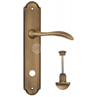 Дверная ручка Fratelli Cattini Luccia FCT1580 WC-2 PL257-BY матовая бронза