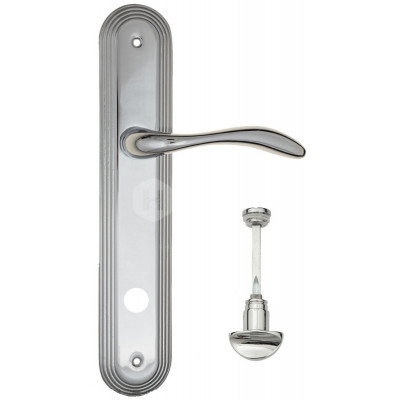 Дверная ручка Fratelli Cattini Luccia FCT1550 WC-2 PL288-CR полированный хром