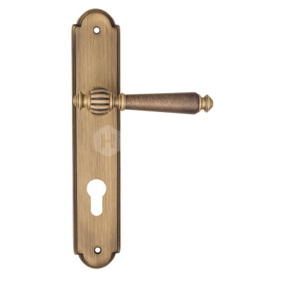 Дверная ручка Fratelli Cattini Marani FCT1253 CYL PL257-BY матовая бронза