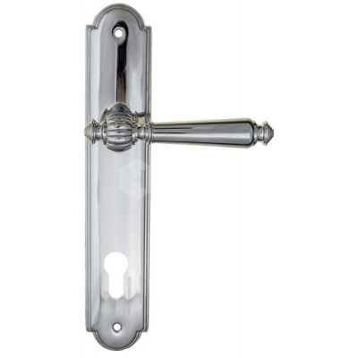 Дверная ручка Fratelli Cattini Marani FCT1283 CYL PL257-CR полированный хром