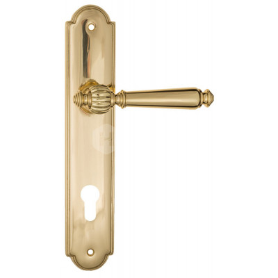 Дверная ручка Fratelli Cattini Marani FCT1268 CYL PL257-OLV полированная латунь Дверная ручка Fratelli Cattini Marani FCT1268 CYL PL257-OLV полированная латунь