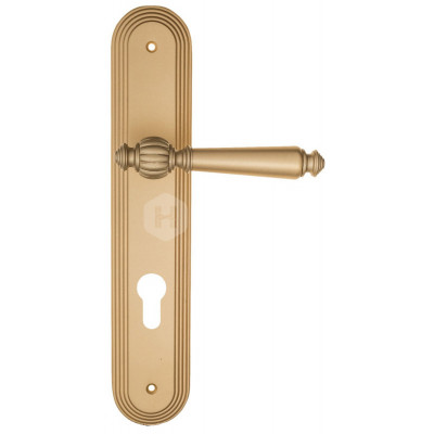 Дверная ручка Fratelli Cattini Marani FCT1420 CYL PL288-BS матовая латунь