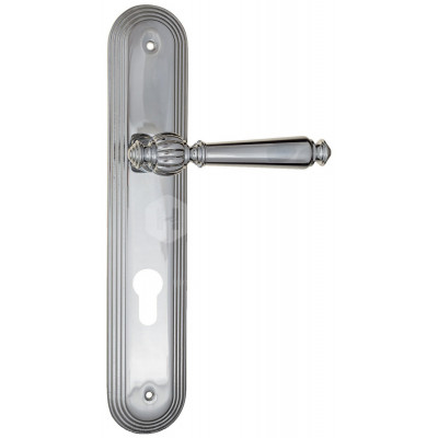 Дверная ручка Fratelli Cattini Marani FCT1284 CYL PL288-CR полированный хром