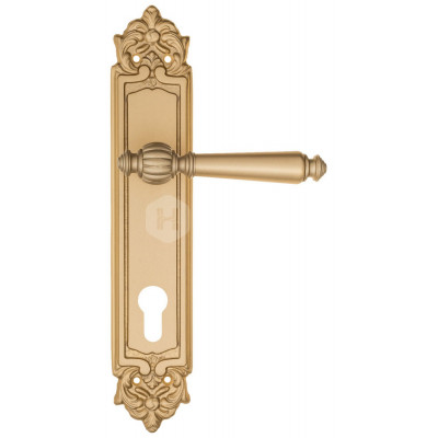 Дверная ручка Fratelli Cattini Marani FCT1421 CYL PL96-BS матовая латунь