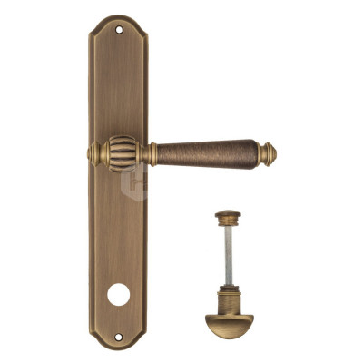 Дверная ручка Fratelli Cattini Marani FCT1261 WC-2 PL02-BY матовая бронза