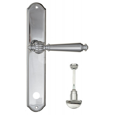 Дверная ручка Fratelli Cattini Marani FCT1291 WC-2 PL02-CR полированный хром Дверная ручка Fratelli Cattini Marani FCT1291 WC-2 PL02-CR полированный хром