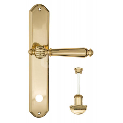 Дверная ручка Fratelli Cattini Marani FCT1276 WC-2 PL02-OLV полированная латунь Дверная ручка Fratelli Cattini Marani FCT1276 WC-2 PL02-OLV полированная латунь