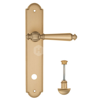 Дверная ручка Fratelli Cattini Marani FCT1429 WC-2 PL257-BS матовая латунь