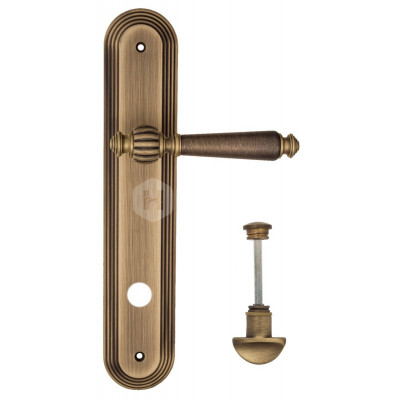 Дверная ручка Fratelli Cattini Marani FCT1264 WC-2 PL288-BY матовая бронза