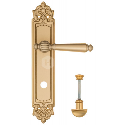 Дверная ручка Fratelli Cattini Marani FCT1431 WC-2 PL96-BS матовая латунь