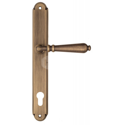 Дверная ручка Fratelli Cattini Napoli FCT2631 CYL PL01-BY матовая бронза