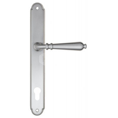 Дверная ручка Fratelli Cattini Napoli FCT2693 CYL PL01-CS матовый хром
